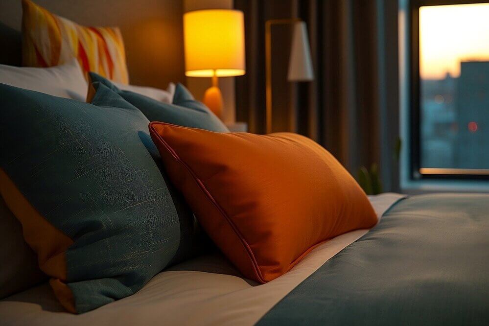 Soothing bedroom lighting