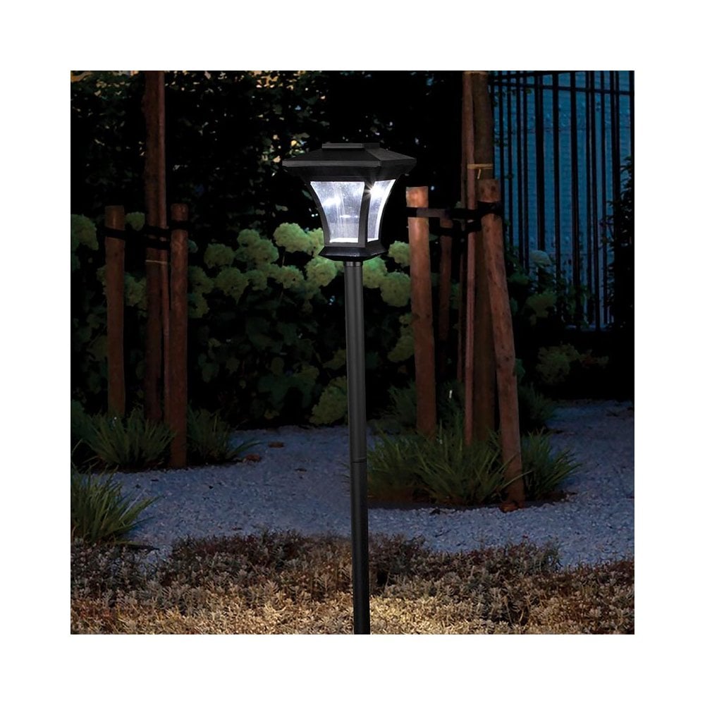 Outdoor solar post light.