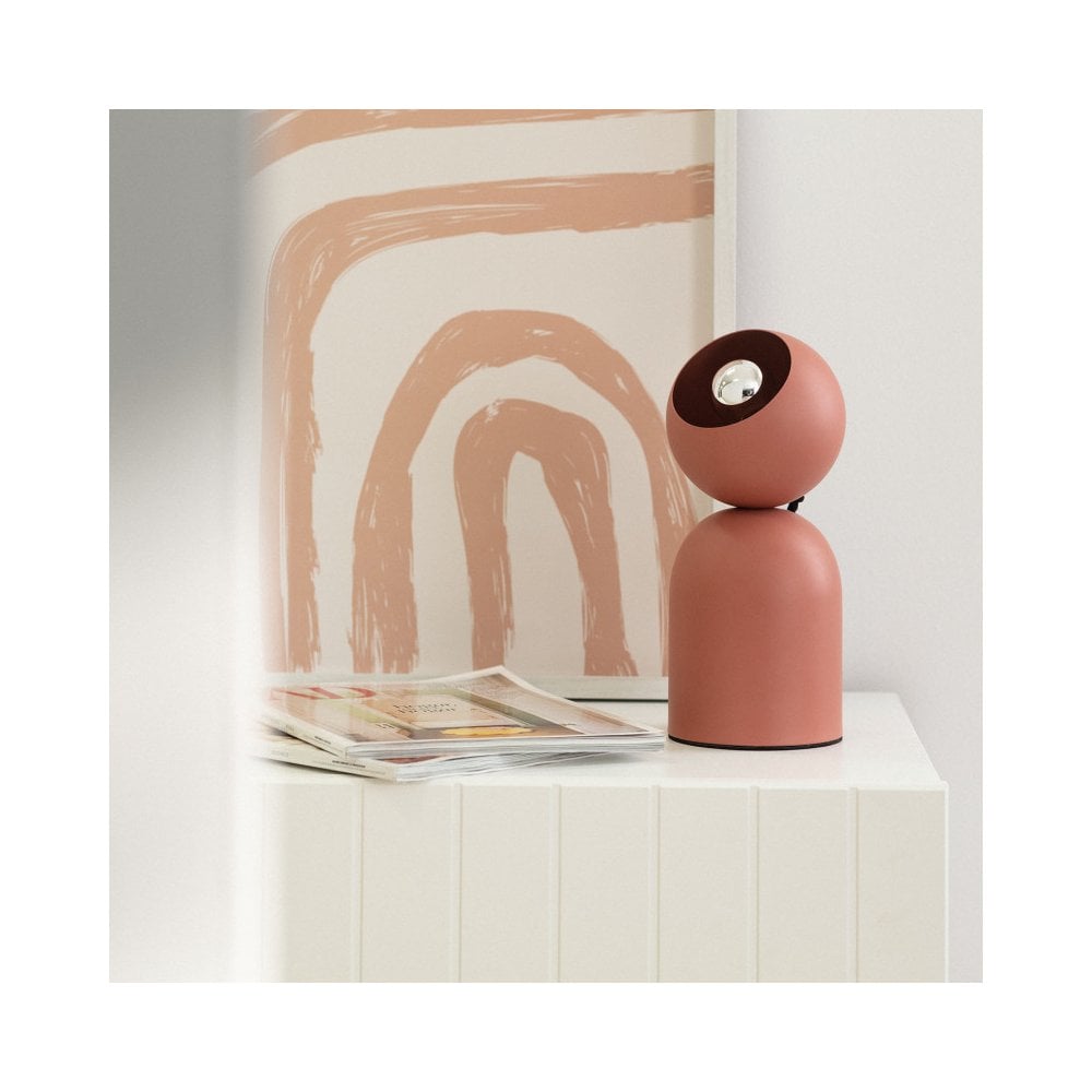 Pink table lamp